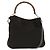 Borsa a mano in nylon Gucci Bamboo 2 vie marrone argento 001 2113 1577 Auth ep9917