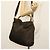 Borsa a mano in nylon Gucci Bamboo 2 vie marrone argento 001 2113 1577 Auth ep9917 - vista 23