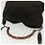 Borsa a mano in nylon Gucci Bamboo 2 vie marrone argento 001 2113 1577 Auth ep9917 - vista 7