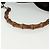 Borsa a mano in nylon Gucci Bamboo 2 vie marrone argento 001 2113 1577 Auth ep9917 - vista 8
