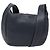 Salvatore Ferragamo Gancini Shoulder Bag Leather Navy Gold Auth 138329 Golden Navy blue