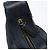 Salvatore Ferragamo Gancini Shoulder Bag Leather Navy Gold Auth 138329 Golden Navy blue - view 10