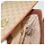 Gucci Borsa a mano Micro GG Supreme in PVC beige e oro 000 46 4857 Auth th6300 D'oro - vista 20