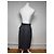 Vintage Chanel Wollrock grau 36/S Anthrazitgrau - Ansicht 3