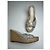 Céline Décolleté vintage Celine Paris monogramma blu beige EU36 - vista 2