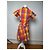 Vintage Yves Saint Laurent Karierter Twin Set Mehrfarben - Ansicht 14