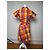 Vintage Yves Saint Laurent Karierter Twin Set Mehrfarben - Ansicht 3