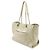 Chanel Deauville Medium Tote MM Schultertasche Weiß - Ansicht 3