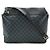 Borsa a Spalla Greenwich Damier Cobalt di Louis Vuitton Nero Blu navy - vista 2