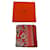 Bandana Hermès 55 Fiori e Farfalle Arancione