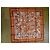 Bandana Hermès 55 Fiori e Farfalle Arancione - vista 3