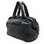 Borsa a mano Chanel Coco Cocoon Mark Nero - vista 3