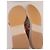 Giorgio Armani Ledersandalen bronze Größe 38 - Ansicht 4