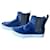 Botines de piel de ternera Louis Vuitton Azul marino