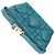 Cannage Borsa DIOR Nomad DiorTravel in Pelle Blu - 102701 - vista 9