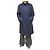 Impermeable Burberry Azul Marino Corte Raglán