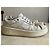 Sneakers Kenzo Hoops Low-Top Steel Toe in pelle bianca - vista 3