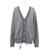 Autre Marque Denham Wool Cardigan Grey Cotton  ref.2452499