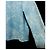 T-shirt Diesel maniche lunghe blu acid-wash cotone - vista 5