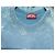 T-shirt Diesel maniche lunghe blu acid-wash cotone - vista 8