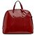 Gucci Rote große Microguccissima Lacktasche mit Kuppelgriff