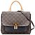 Louis Vuitton Marrone Monogramma Marignan Nero