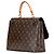 Louis Vuitton Marrone Monogramma Marignan Nero - vista 2