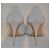 Décolleté Giuseppe Zanotti in pelle e cristalli beige taglia 39 - vista 3