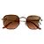 Ray-Ban RB3548N Gafas de sol Cobre Metal Lentes Marrón Degradado Dorado