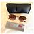 Ray-Ban RB3548N Gafas de sol Cobre Metal Lentes Marrón Degradado Dorado - vista 3