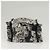Borsa a mano verticale mini Christian Dior in tela 2 in 1 nera Auth 121850 Nero - vista 9