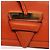 Borsa a Spalla LOEWE Barcellona in Pelle Arancione Auth BA4778 - vista 19