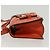 Borsa a Spalla LOEWE Barcellona in Pelle Arancione Auth BA4778 - vista 4