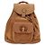 Bamboo Mochila de Bambú GUCCI Ante Marrón Oro 003 1705 0030 Auth BA4691 Castaño Dorado - vista 13