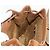 Bamboo Mochila de Bambú GUCCI Ante Marrón Oro 003 1705 0030 Auth BA4691 Castaño Dorado - vista 22
