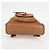 Bamboo Mochila de Bambú GUCCI Ante Marrón Oro 003 1705 0030 Auth BA4691 Castaño Dorado - vista 5