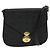 Borsa a spalla MCM Vicetos Logogram PVC Nero Oro Auth BA2965 D'oro