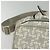 Céline Borsa a Spalla Sulky in PVC Grigio Argento Auth bs27193 Marrone - vista 10