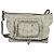 Céline Borsa a Spalla Sulky in PVC Grigio Argento Auth bs27193 Marrone - vista 2