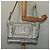 Céline Borsa a Spalla Sulky in PVC Grigio Argento Auth bs27193 Marrone - vista 21