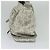 Céline Borsa a Spalla Sulky in PVC Grigio Argento Auth bs27193 Marrone - vista 5