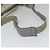 Céline Borsa a Spalla Sulky in PVC Grigio Argento Auth bs27193 Marrone - vista 7