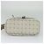 Céline Borsa a Spalla Sulky in PVC Grigio Argento Auth bs27193 Marrone - vista 9