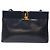 Borsa a Spalla Vala in Pelle Nera e Oro Auth 138416 di Salvatore Ferragamo Nero D'oro - vista 13