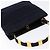 Borsa Vala in tela nera e oro Auth 138464 di Salvatore Ferragamo Nero D'oro - vista 6