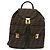 FENDI Zucca Canvas Rucksack Schwarz Braun Auth 134435 - Ansicht 13
