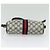 Borsa a Spalla Gucci GG Supreme Sherry Line PVC Blu Navy Oro 32 02 004 Auth 139167 Rosso D'oro - vista 5