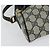 Borsa a Spalla Gucci GG Supreme Sherry Line PVC Blu Navy Oro 32 02 004 Auth 139167 Rosso D'oro - vista 9