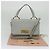 Miu Miu Handtasche Leder 2-Wege Grau Gold Auth yk19199V Braun Golden - Ansicht 12