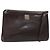Borsa a Spalla Christian Dior in Pelle Marrone Scuro Oro Auth BA4358 D'oro